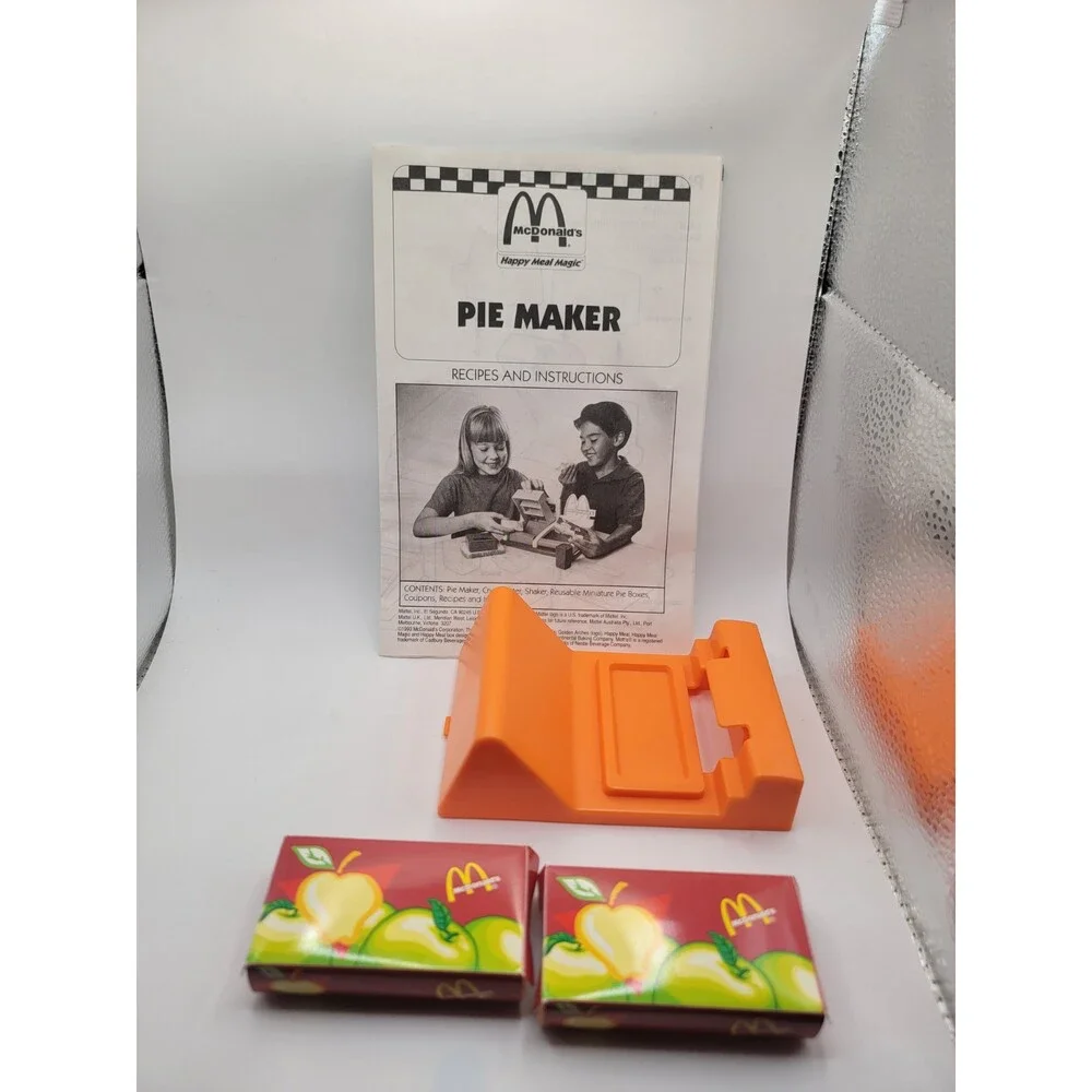 McDonald's Happy Meal Magic Pie Maker by Mattel With Box Vintage 90s 1990s Vtg